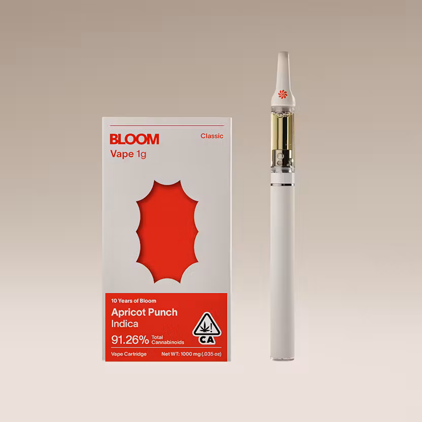 APRICOT PUNCH-All-In-One Disposable Vape Pen-BLOOM 1.0g