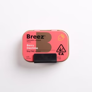 BERRY DAYTIME-CANNABIS INFUSED MINTS-100mg-Breez